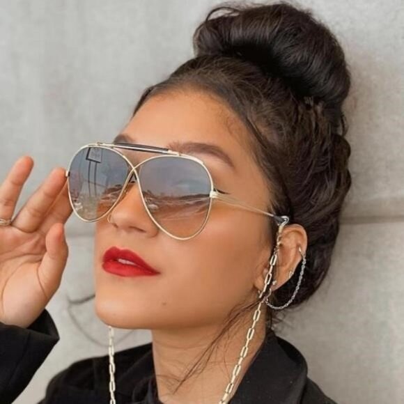 New Tom Ford Unisex Holden Brown Gradient Pilot  Sunglasses FT0818 08G - Picture 1 of 14